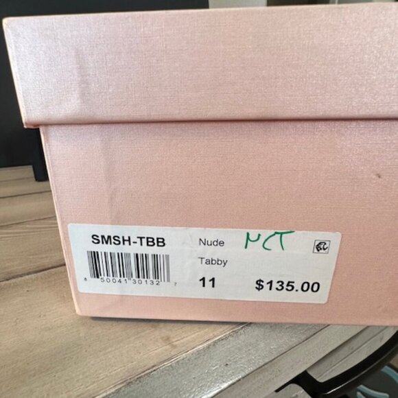 Smash Tabby Pointy Toe Heeled Sandals Wraparound Ankle Straps Nude NEW 11 NWT - Picture 2 of 8